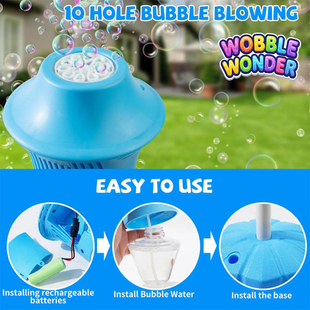 Wobble Wonder™ Bubble LED Fountain
