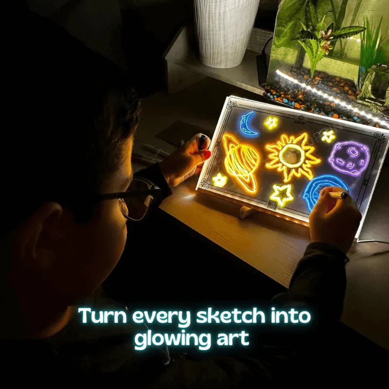 Wobble Wonder LED Drawing Board