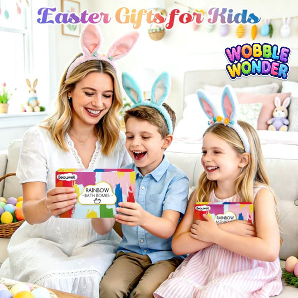 Wobble Wonder™ Magical Rainbow Bath Balls