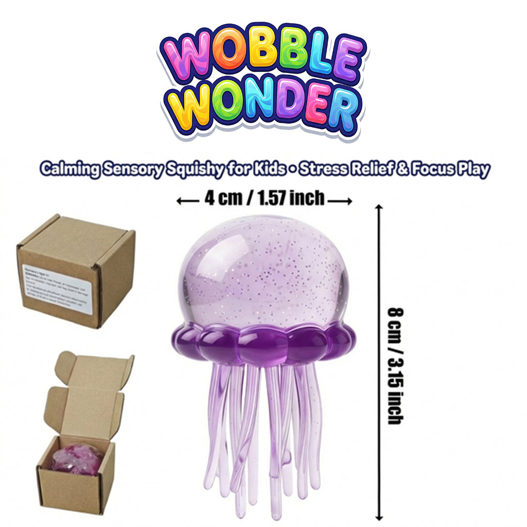 Wobble Wonder™ SplashJelly Shimmering Squish Toy