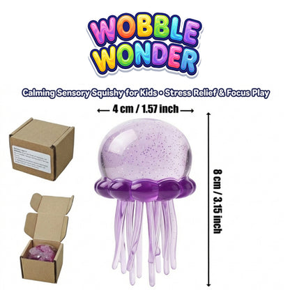 Wobble Wonder™ SplashJelly Shimmering Squish Toy