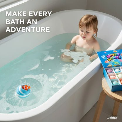 12-Piece Ocean Surprise Toy Bath Bomb Set