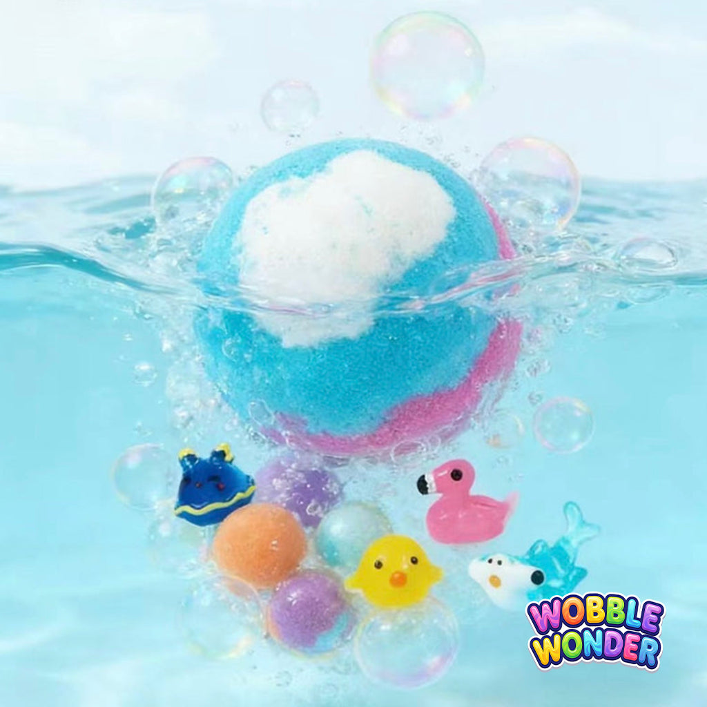 6-Piece Dinosaur Surprise Toy Bath Bomb Set
