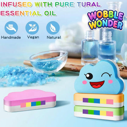 Wobble Wonder™ Magical Rainbow Bath Balls