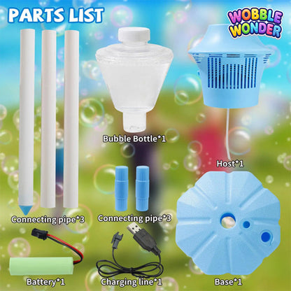 Wobble Wonder™ Bubble LED Fountain