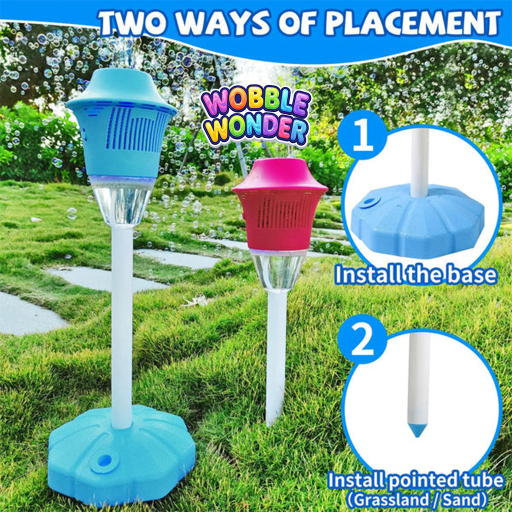 Wobble Wonder™ Bubble LED Fountain