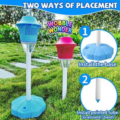 Wobble Wonder™ Bubble LED Fountain