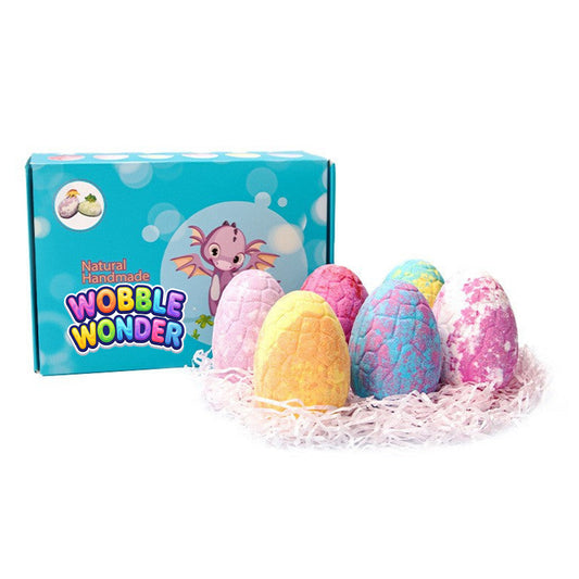 6-Piece Dinosaur Surprise Toy Bath Bomb Set