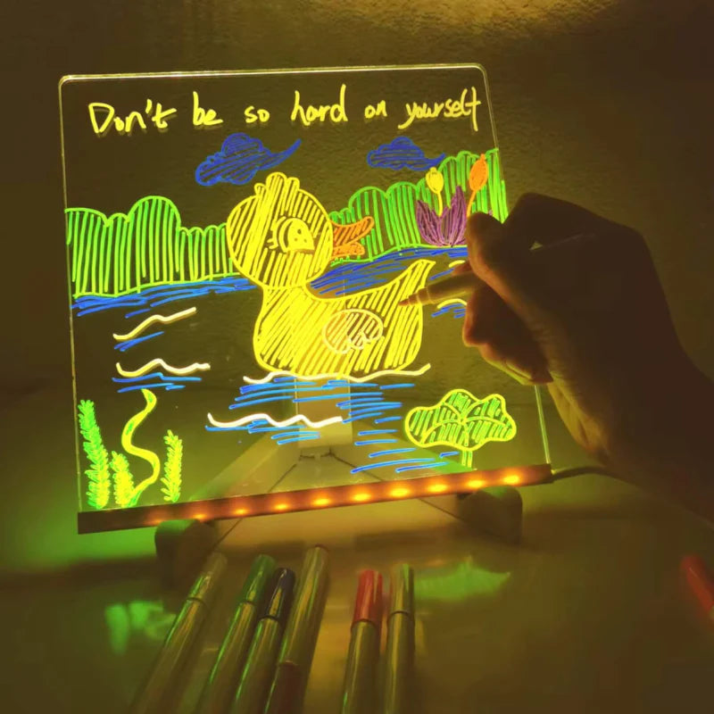 Wobble Wonder LED Drawing Board